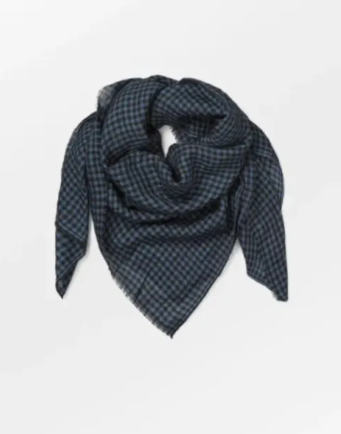 Becksøndergaard Gingham Big Woo Blå-Sort Tern