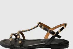 Billi bi Sort Sandal M/Nitter