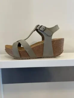 BioNatura Sandal Khaki Farvet Style 24 A 914