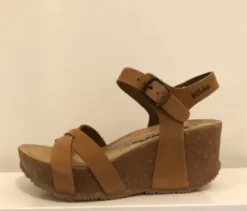 BioNatura Sandal Style 24 Fregene Brandy Nabuk Sandal