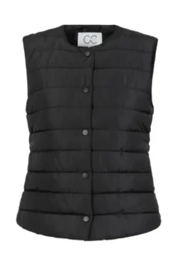CC Heart Asta Quiltet Vest Sort