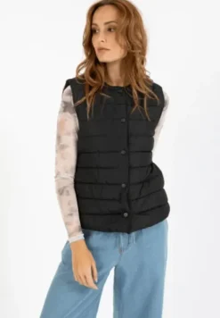 CC Heart Asta Quiltet Vest Sort