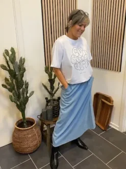 CC Heart Ellis Skirt Denim