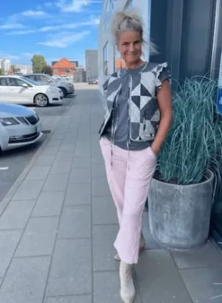 CC Heart Grå T-shirt Med Tekst
