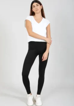 CC Heart Hvid T-Shirt Med V-Hals