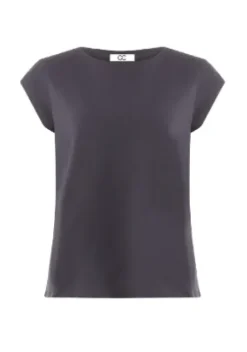 CC Heart Marineblå T-Shirt Med Rund Hals