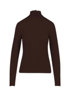 CC Heart Sofia Turtleneck Walnut