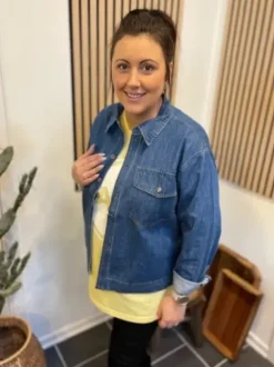 Co Couture Delina Denim Skjorte