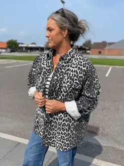 Co Couture Leo Denim Shirt Dark Grey