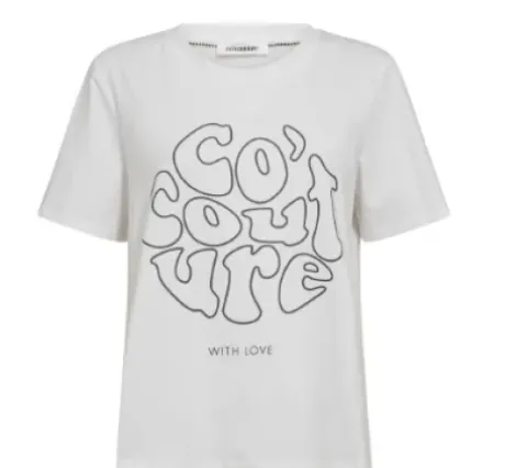 Co Couture Siara Cocouture T-Shirt Hvid
