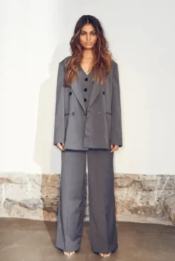 Co couture Tame Oversize Grå Blazer