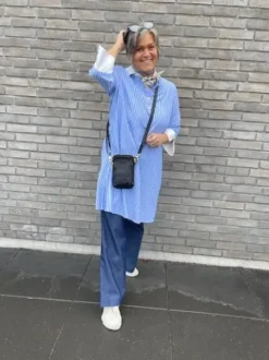 Continue Roberta Chambre Buks Blå Denim