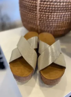 Copenhagen Shoes My Gold Ones Sandal