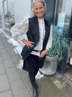 Cordy Sort Nederdel