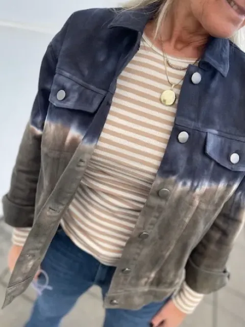 Costa Mani Bolton Jacket Tie Dye
