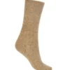 Cozy By JZ Sprinkle Camel Farvet Strømper