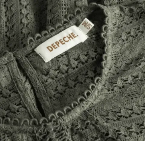 Depeche Nelly Khaki Bluse