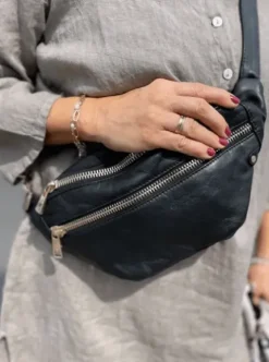 Depeche Sort Bumbag M/2 Lynlåse