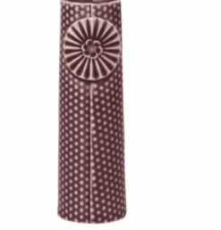 Dottir Dot Mini Aubergine Vase