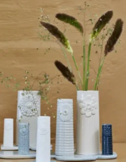 Dottir Flower Mini Hvid Pipanella Vase