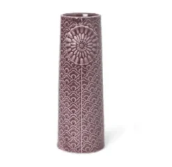 Dottir Waves Big Aubergine Vase