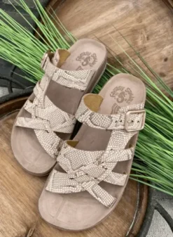 Fantasy Alessia Sandal Rose-Gold Pyton