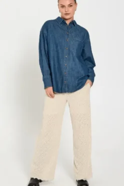 Freequent Lisea Denim Skjorte