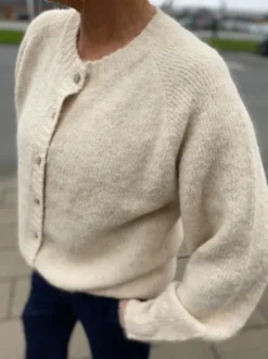 Freequent Louisa Cardigan Creme
