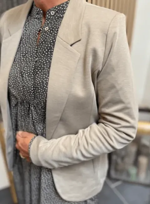 Freequent Nanni Blazer Desert Taupe