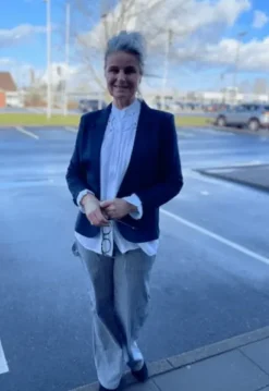 Freequent Nanni Blazer Marine Blå