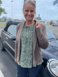 Freequent Nanni Mørk Nougat Blazer