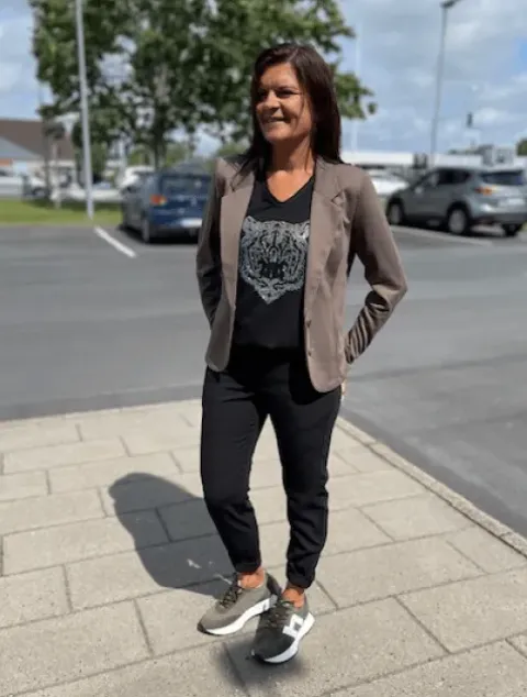 Freequent Nanni Mørk Nougat Blazer