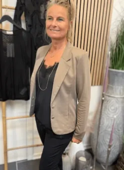 Freequent Nanni Walnut Blazer