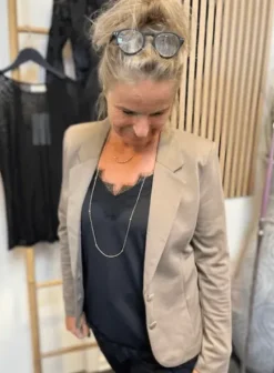 Freequent Nanni Walnut Blazer