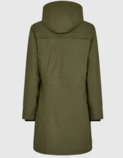 Freequent Rain Jacket Army