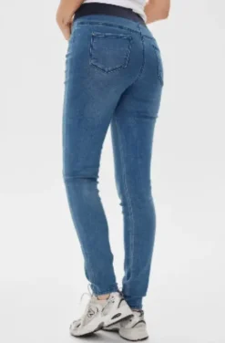 Freequent Shantal Denim Leggins – Medium Blue