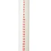 Kunstindustrien Kalenderlys 6X40 Cm Hvid M/Tykke Sorte Tal