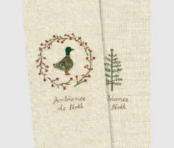 Maileg Ambiance De Noel Duck Small Servietter