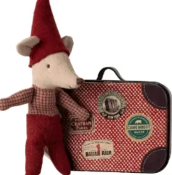 Maileg Christmas Baby Mouse I Kuffert