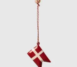 Maileg Dansk Flag Ornament Metal