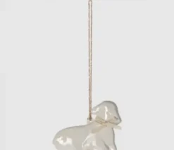 Maileg Lam Off White Metal Ornament