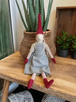 Maileg Pixy Girl Size 3 Ternet Kjole