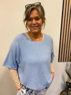 Marta Sia Strik Lyseblå