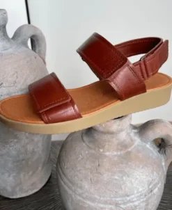 Nature Karen Cognac Farvet Sandal