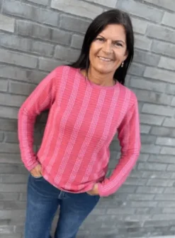 N.O.K Fafa Strik Rød/Pink
