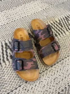 Original Sin Sofie Pink Camouflage Sandal