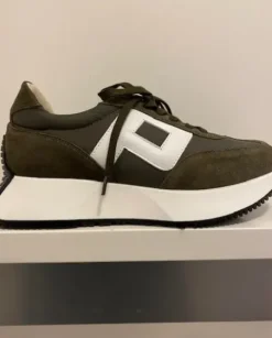 Philip Hog Retro Olive/White Sneaks