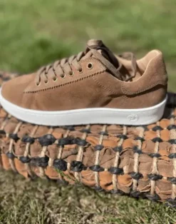 Philip Hog Sofia Cognac Farvet Ruskind Sneakers