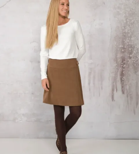 Prepair Magnolia Skirt Brun