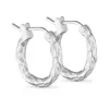 Pure Sølv Øreringe – Rund 17mm